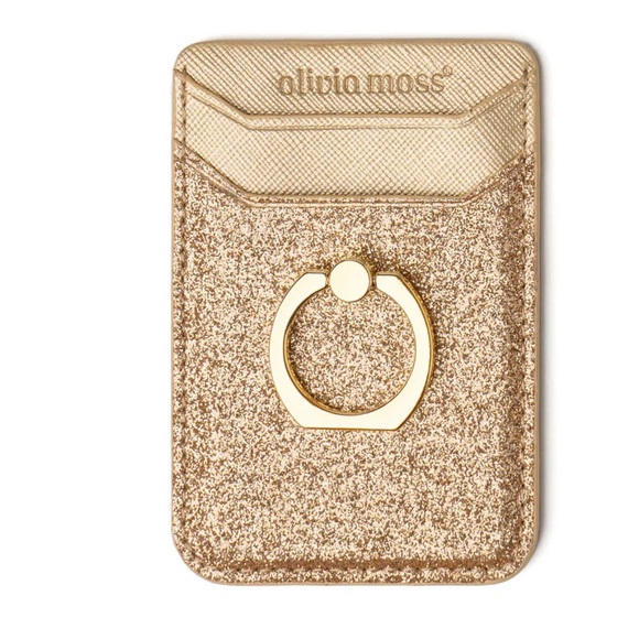 Olivia Moss Glitter Cling Cell Phone Stand and Credit Card holder - Picture 6 of 6